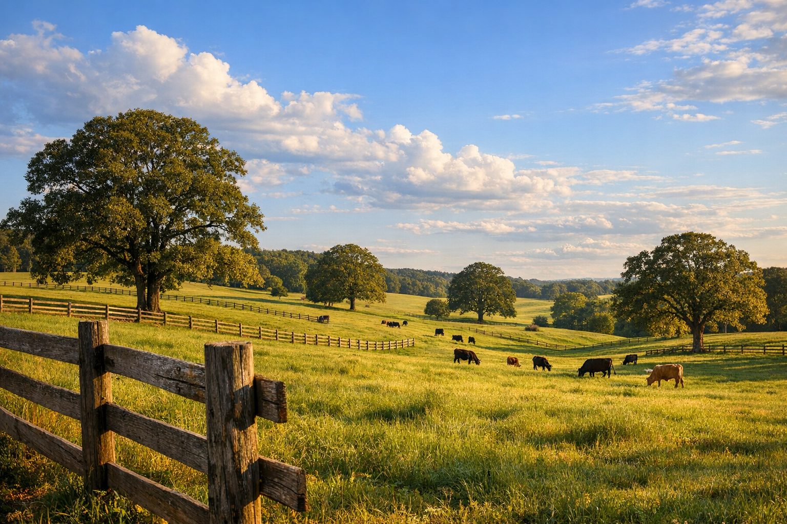 Highland cattle grazing on pasture
