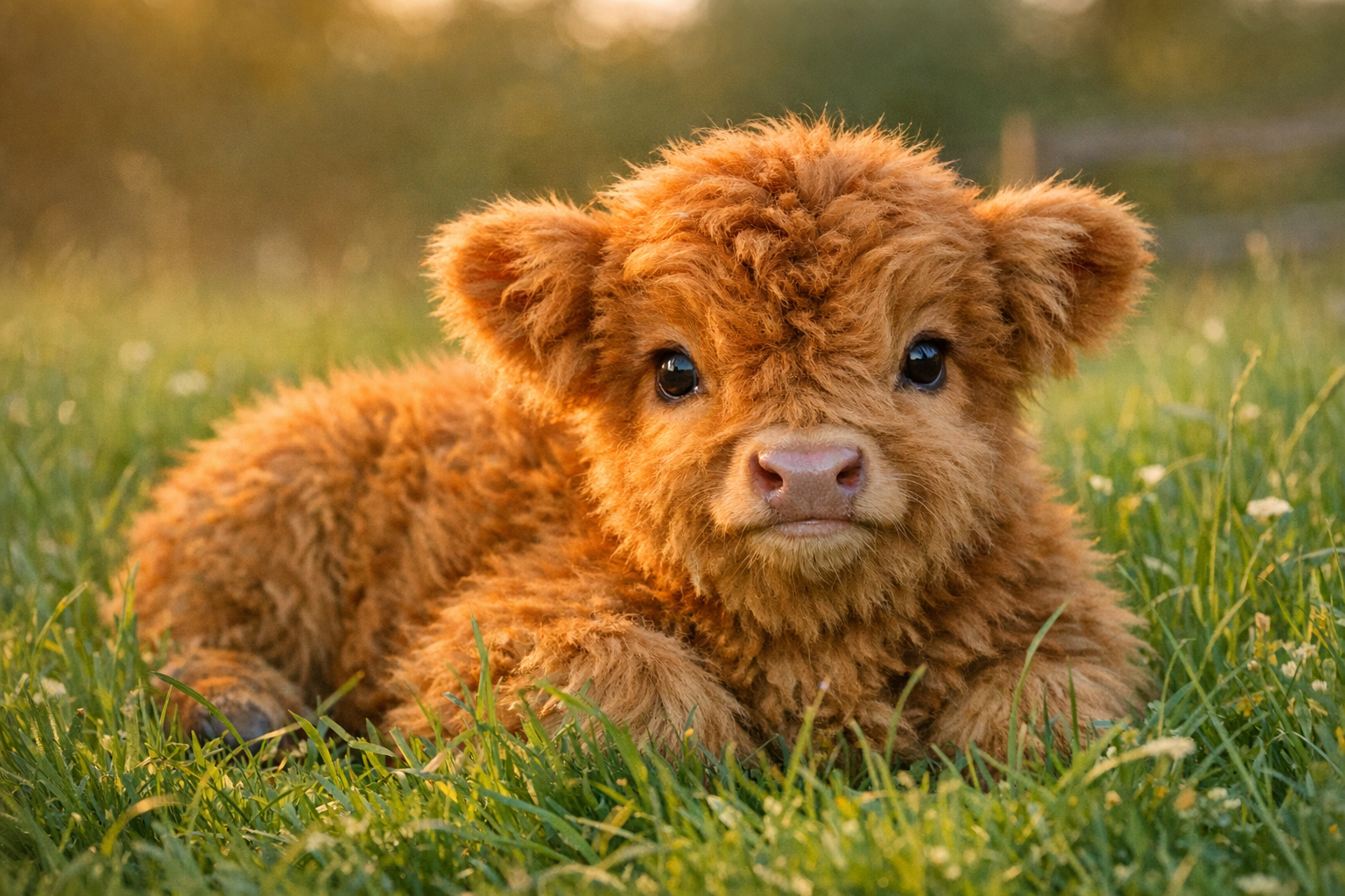 Wee Duncan — Highland Bull Calf
